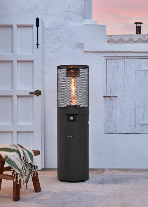 FIRE ROUND HEATER - Aquecedor a gás 8kW para terraços e espaços exteriores