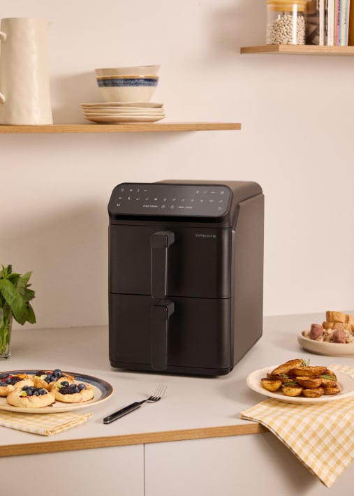 AIR FRYER DUAL STACK - Fritadeira de ar 11,2 L de dupla altura com controlo independente