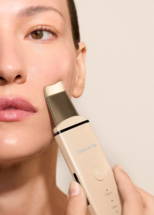 SONIC PURE SKIN 4 in 1 - Limpador facial ultrassónico 4 em 1 com tecnologia EMS