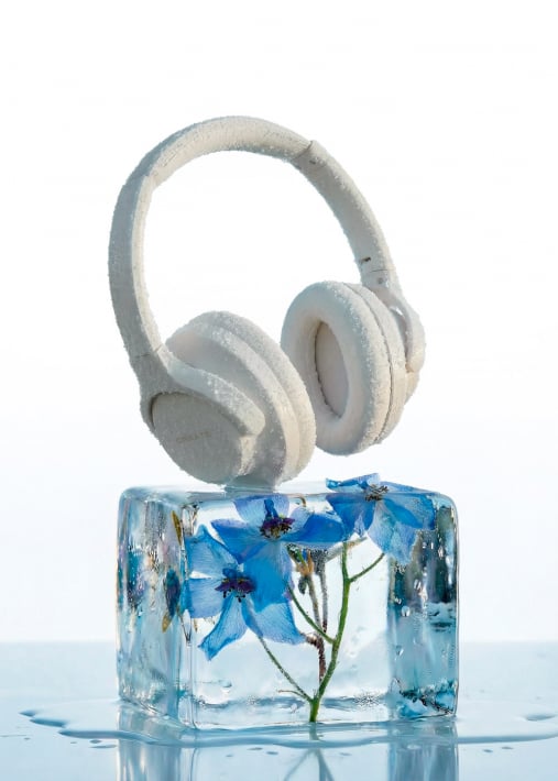 HEADPHONES ANC STUDIO - Auscultadores sem fios over-ear com cancelamento de ruído