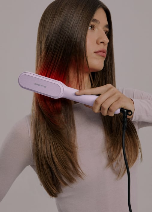 ION LED STYLER - Escova alisadora iónica com tratamento LED