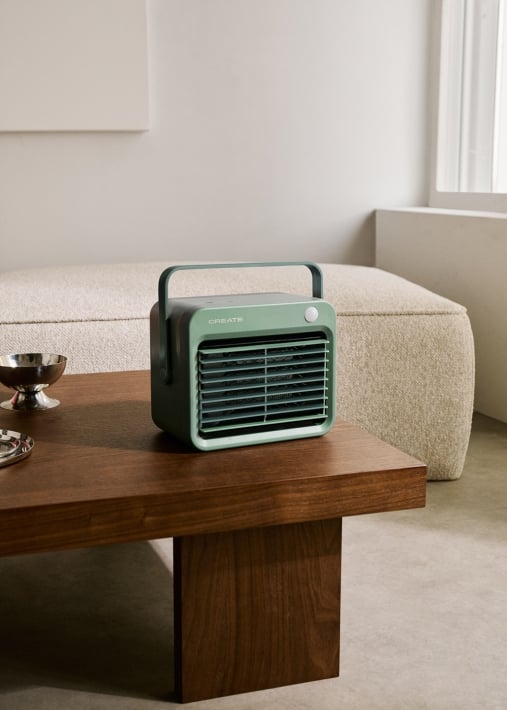 WARM BOX MOTION - Aquecedor cerâmico de 800 W com sensor de movimento