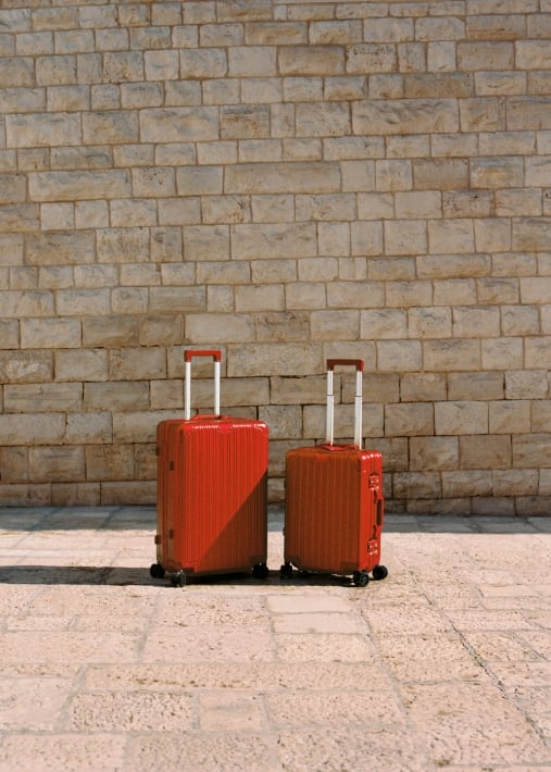 LUGGAGE ALUMINIUM - Mala rígida de alumínio com cadeado TSA e rodas multidirecionais