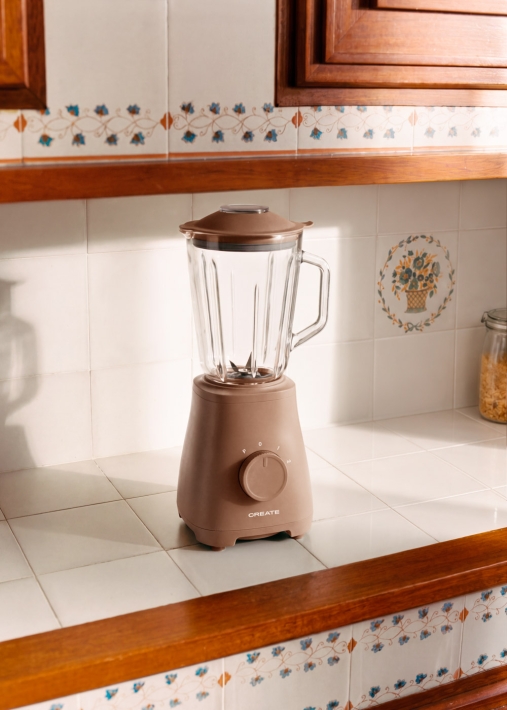 BLENDER PULSE 1300 - Liquidificadora de 1300 W com jarro de vidro de 1,5 L