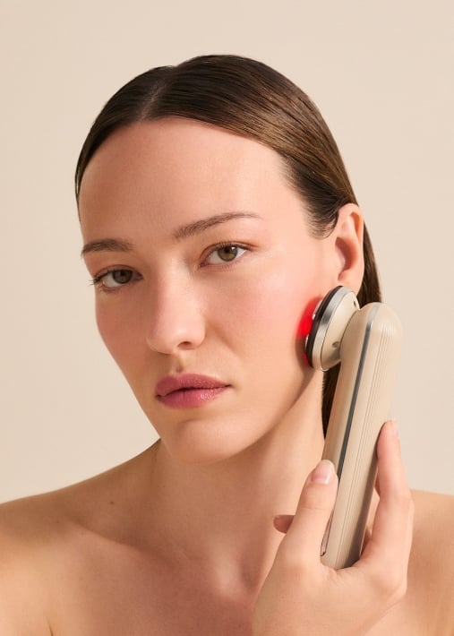 SKINCARE RF LIFT 5 in 1 - Dispositivo facial de radiofrequência 5 em 1 com EMS, fototerapia LED e tecnologia iónica