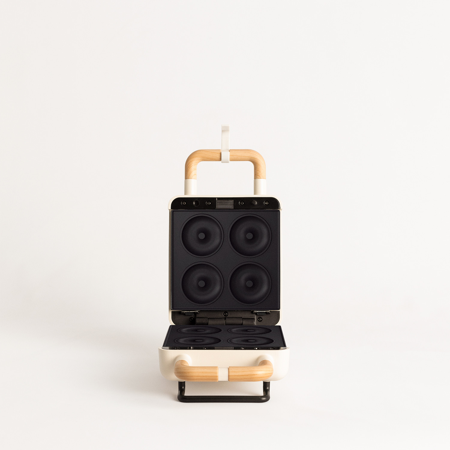 PACK STONE STUDIO Individual Máquina de fazer waffles e grill + Prato