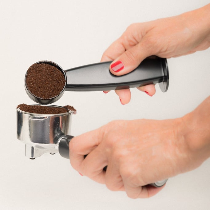 Colher medidora 2 em 1 para máquinas de café expresso THERA RETRO, imagem da galeria 1704048