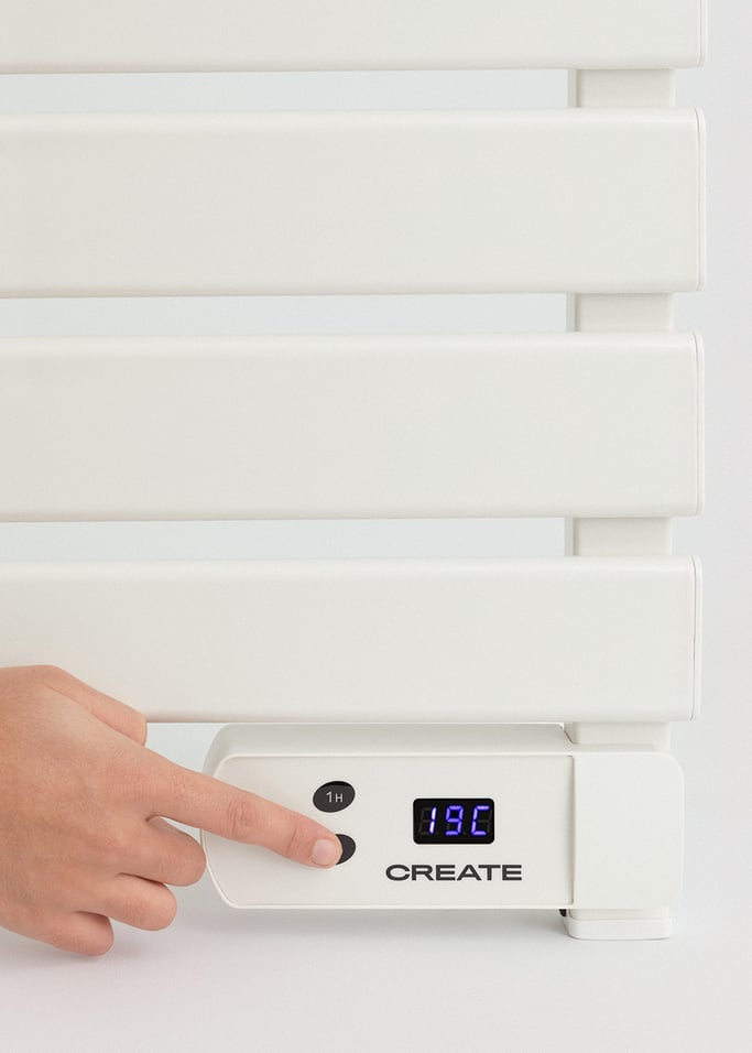 WARM TOWEL - Barra de toalha elétrica para piso ou parede 500W, imagem da galeria 8