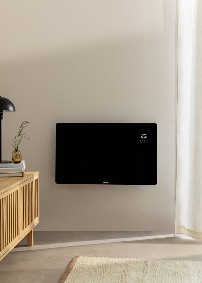 WARM CRYSTAL 2000W - Convector Eléctrico de Vidro com Wifi, imagem da galeria 2