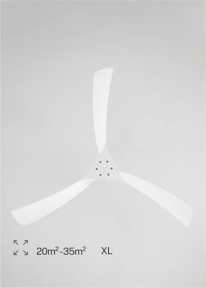 WIND LARGE - Ventoinha de teto 40W silencioso Ø152 cm 100% madeira, imagem da galeria 5