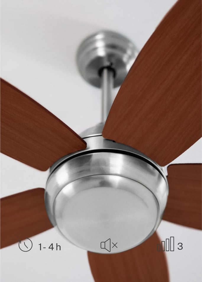 WIND FLOWOOD - Ventoinha de teto 60W silencioso Ø108 cm, imagem da galeria 4