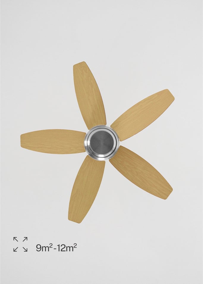 WIND FLOWOOD - Ventoinha de teto 60W silencioso Ø108 cm, imagem da galeria 5