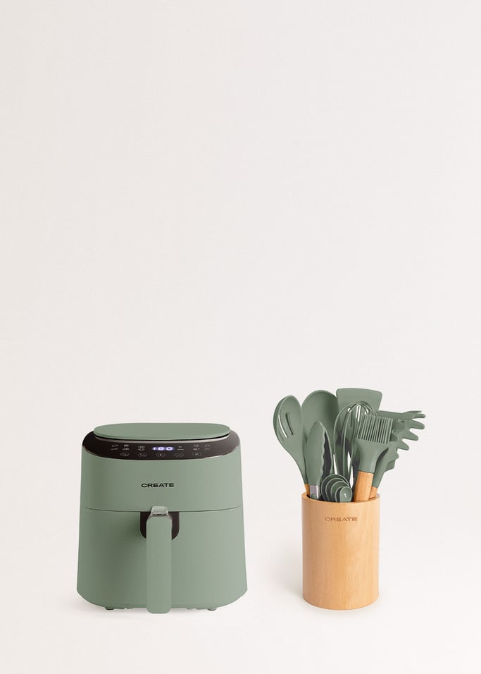 Pack AIR FRYER PRO COMPACT 3.5 L + Conjunto de utensílios de cozinha, imagem da galeria 1