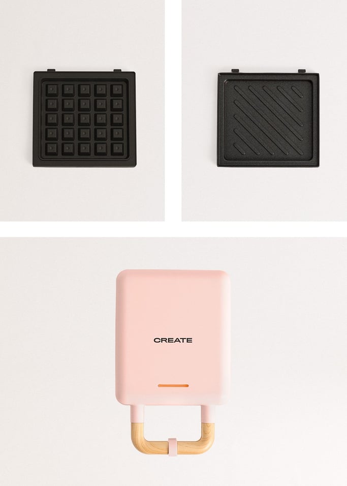 STONE STUDIO - Sanduicheira grill e máquina de waffles com placas intercambiáveis, imagem da galeria 7