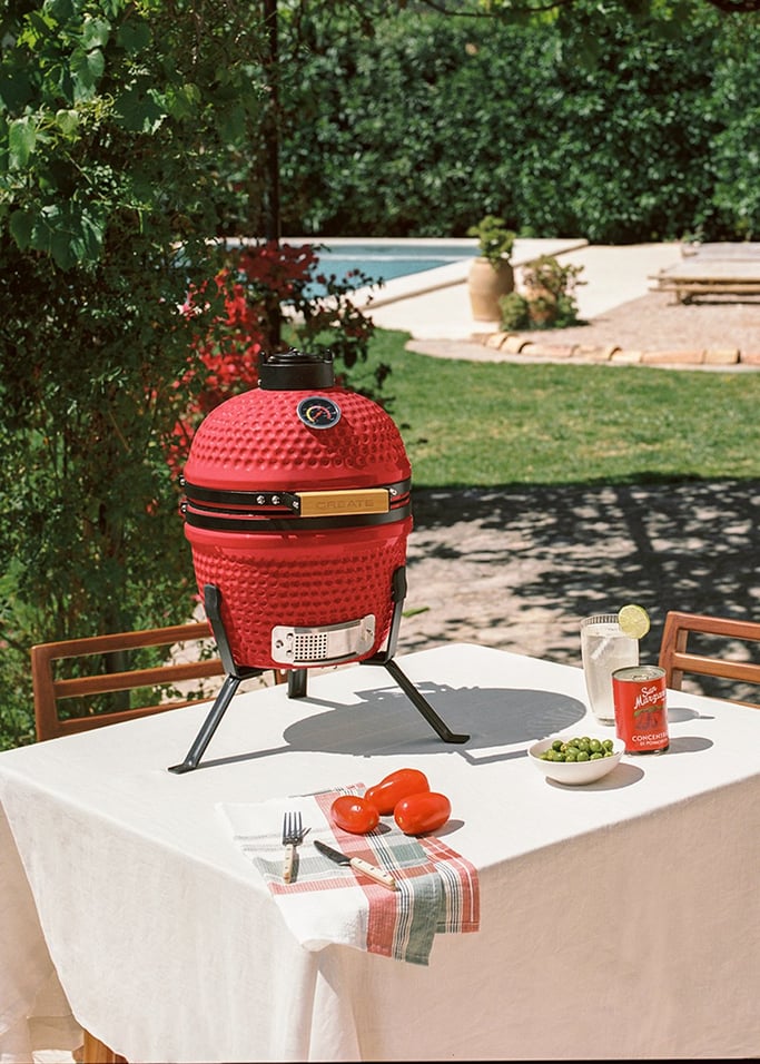 BBQ KAMADO - Grelhador defumador de cerâmica, imagem da galeria 1