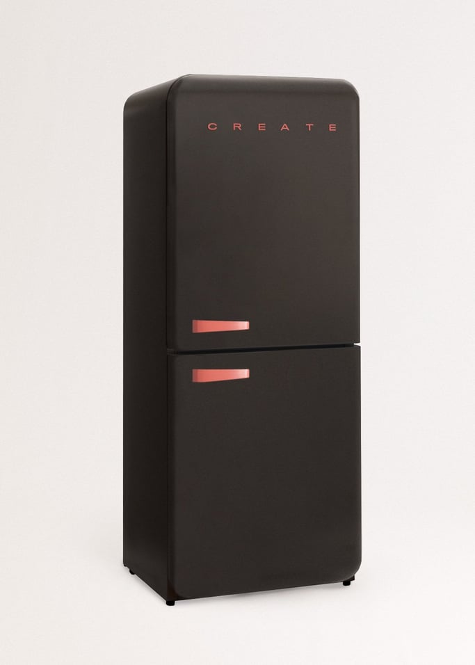 FRIDGE RETRO COMBI - Frigorífico combinado de estilo retro 401L, imagem da galeria 3