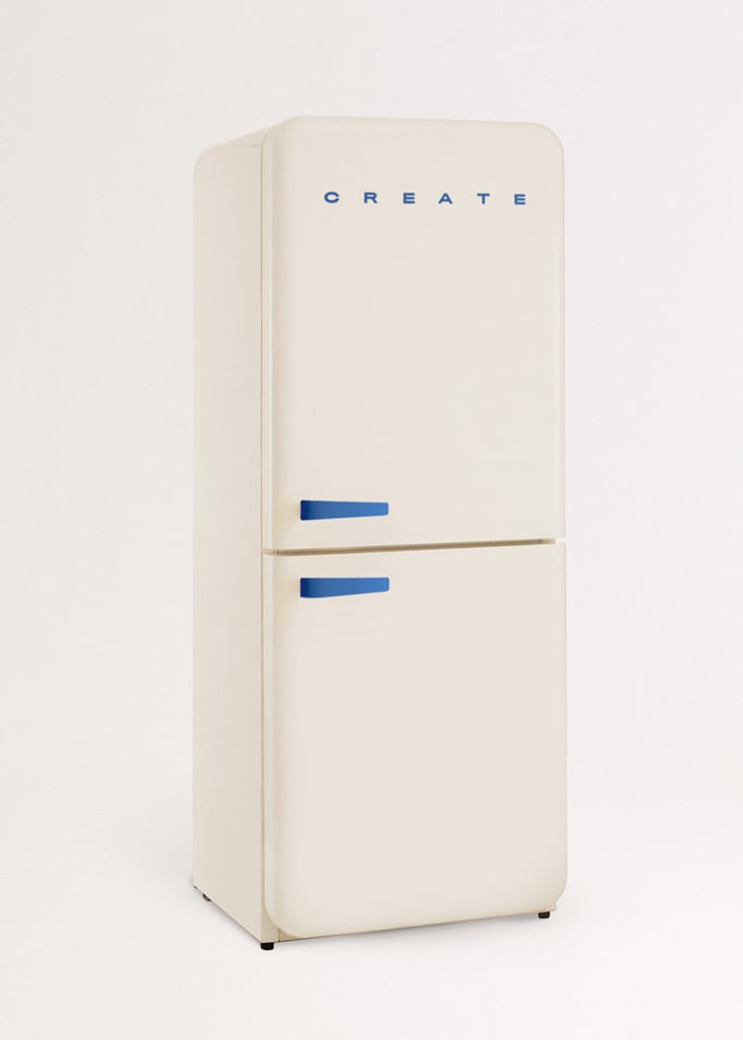 FRIDGE RETRO COMBI - Frigorífico combinado de estilo retro 401L, imagem da galeria 3