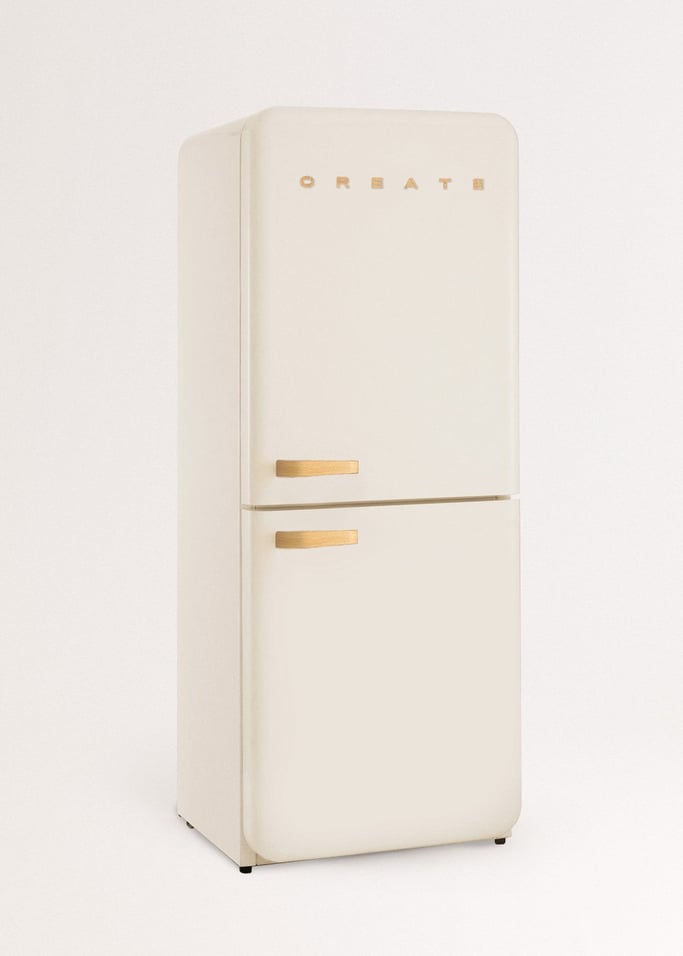 FRIDGE RETRO COMBI - Frigorífico combinado de estilo retro 401L, imagem da galeria 3