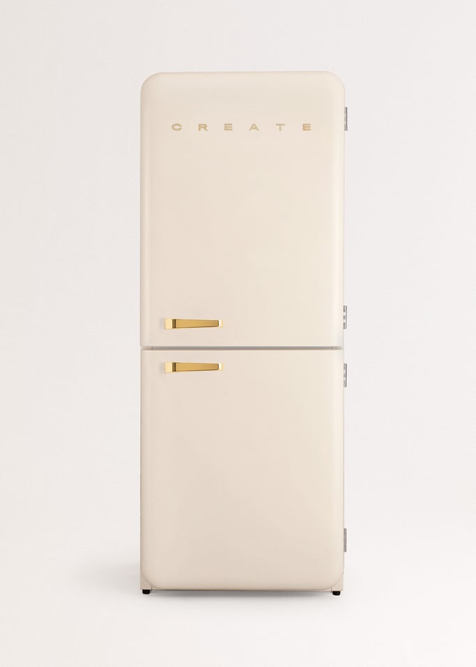 FRIDGE RETRO COMBI - Frigorífico combinado de estilo retro 401L, imagem da galeria 2