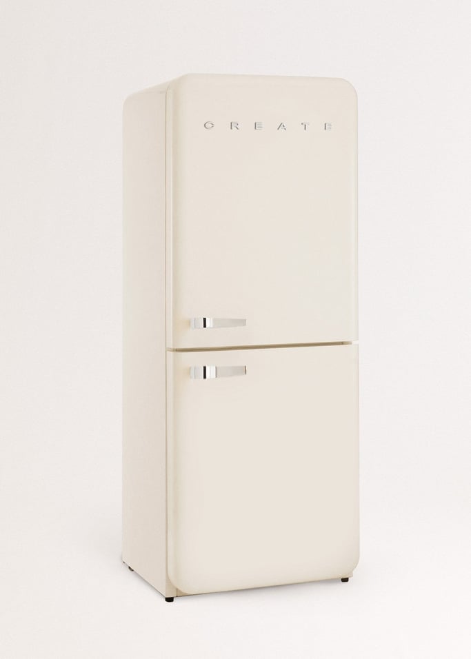 FRIDGE RETRO COMBI - Frigorífico combinado de estilo retro 401L, imagem da galeria 3