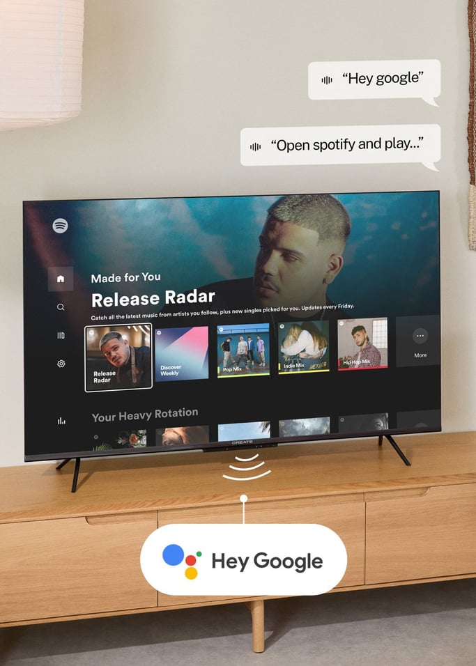 TV COLOR STUDIO - Smart TV QLED 4K com tela antirreflexo e moldura colorida, imagem da galeria 4