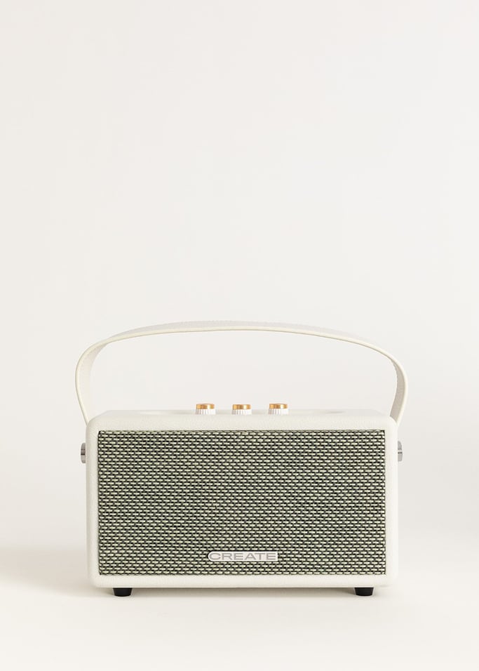 SPEAKER RETRO - Alto-falante portátil com Bluetooth, USB e AUX, imagem da galeria 5