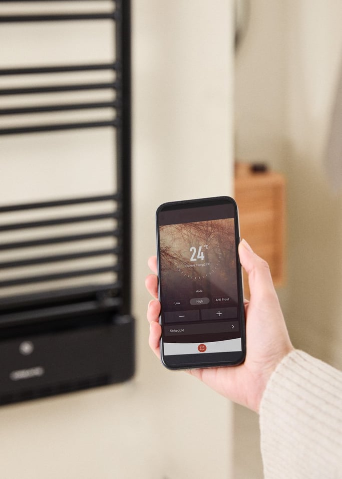 WARM TOWEL ADVANCE - Toalheiro elétrico com aquecedor e WiFi 1000W , imagem da galeria 2