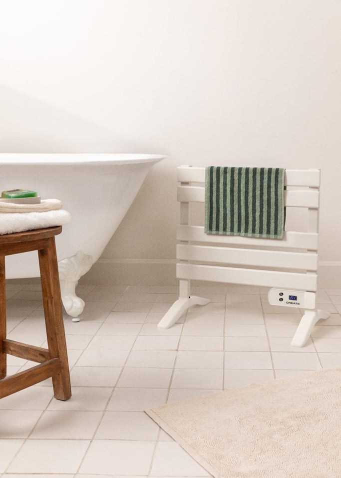 WARM TOWEL MINI - Toalheiro elétrico de chão ou parede 150W, imagem da galeria 1