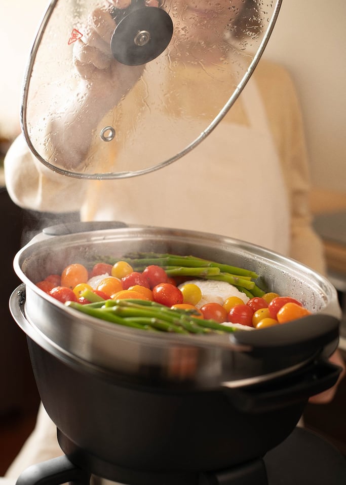 CHEFBOT TOUCH PRO CONNECT - Robot de cozinha inteligente multifuncional com ecrã tátil, imagem da galeria 5