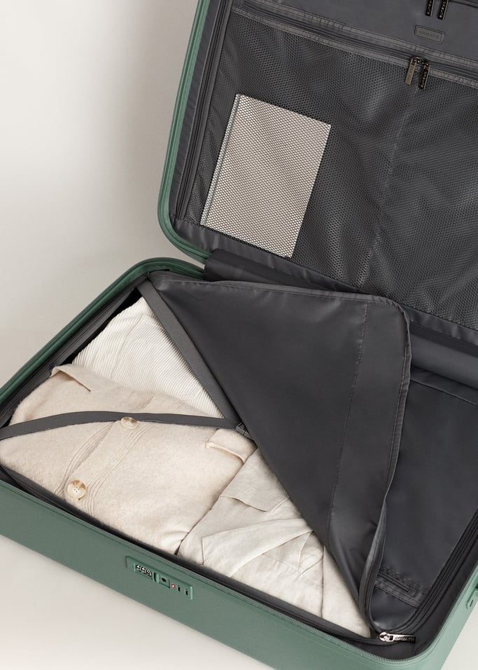 LUGGAGE STUDIO - Mala rígida de policarbonato com cadeado TSA e rodas multidirecionais, imagem da galeria 9