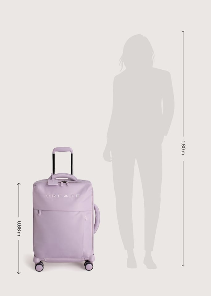 LUGGAGE STUDIO SOFT - Mala flexível de poliéster com cadeado TSA e rodas multidirecionais, imagem da galeria 10