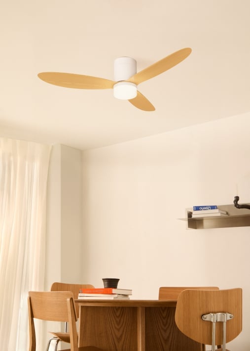 Comprar WIND LITE - Ventilador de teto silencioso 40W Ø132 cm adequado para interior e exterior 