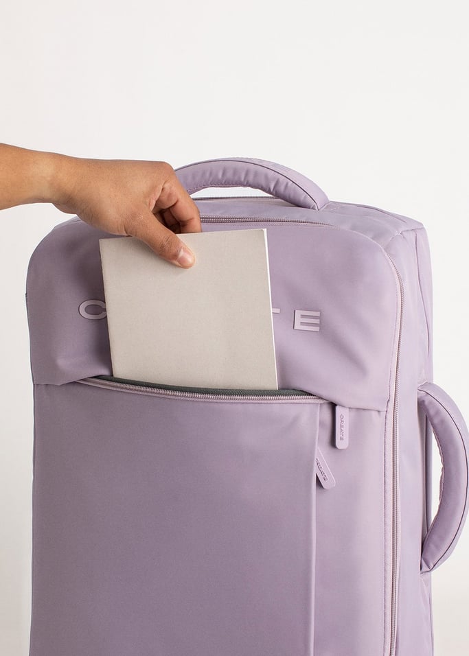 LUGGAGE STUDIO SOFT - Mala flexível de poliéster com cadeado TSA e rodas multidirecionais, imagem da galeria 10