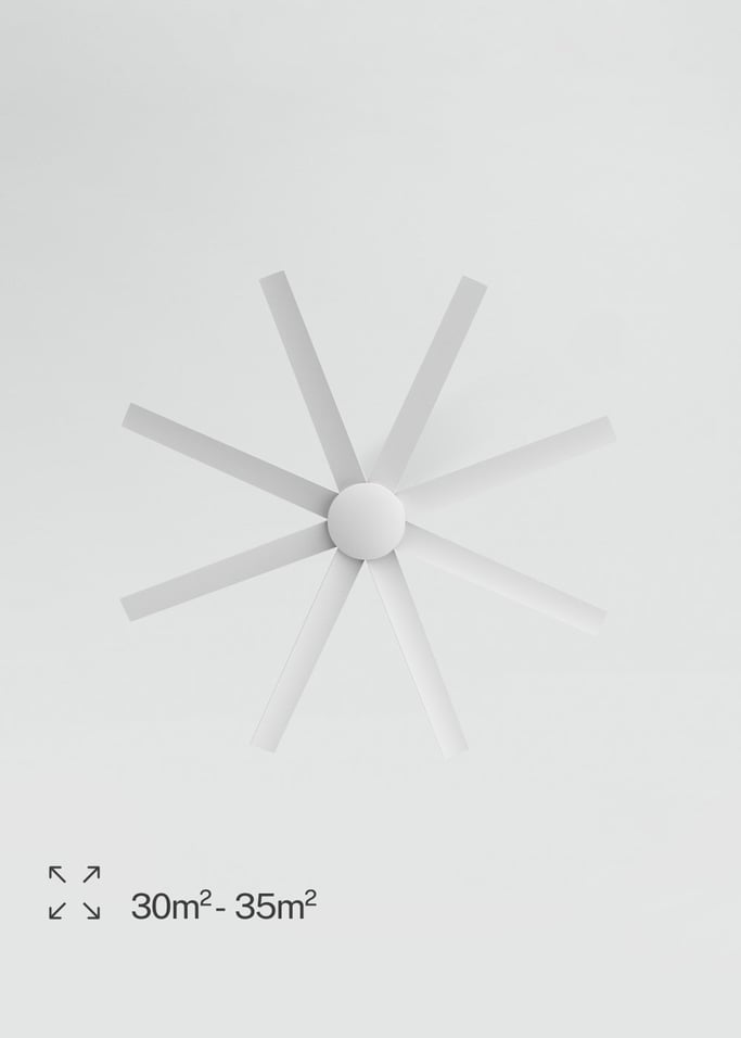 WIND INDUSTRIAL - Ventoinha de teto silenciosa 40W – disponível em vários tamanhos, imagem da galeria 5