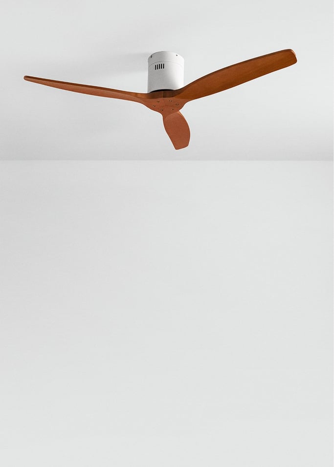 WIND CALM NATURAL WOOD - Ventoinha de teto 40W silencioso 100% madeira vários tamanhos, imagem da galeria 2