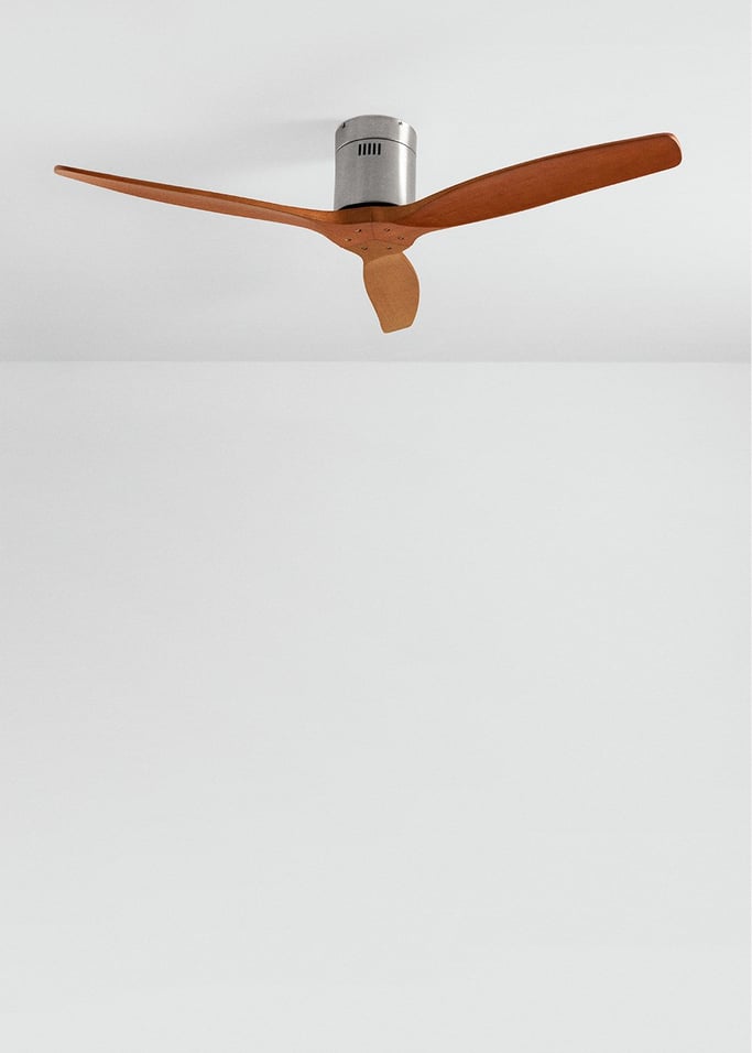 WIND CALM NATURAL WOOD - Ventoinha de teto 40W silencioso 100% madeira vários tamanhos, imagem da galeria 2
