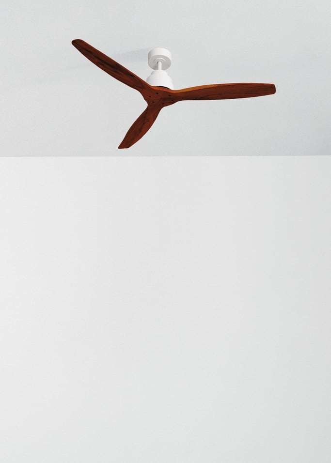 WIND STYLANCE - Ventoinha de teto 40W silencioso 100% madeira vários tamanhos, imagem da galeria 2