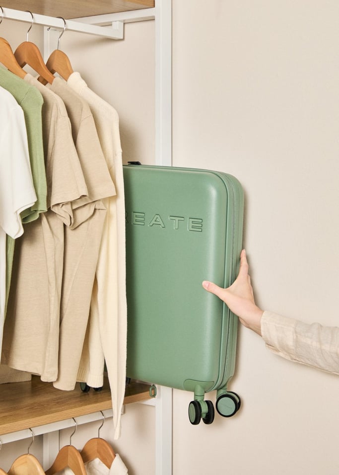 LUGGAGE STUDIO FOLDABLE - Mala rígida dobrável de cabine em policarbonato com cadeado TSA e rodas multidirecionais, imagem da galeria 5