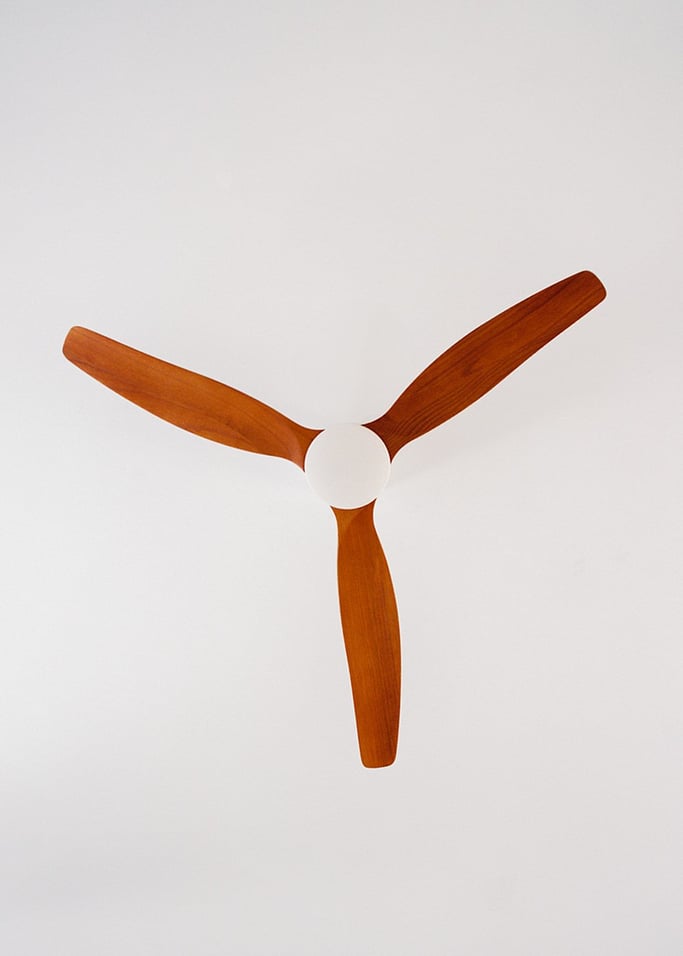 WIND CALM NATURAL WOOD - Ventoinha de teto 40W silencioso 100% madeira, imagem da galeria 5