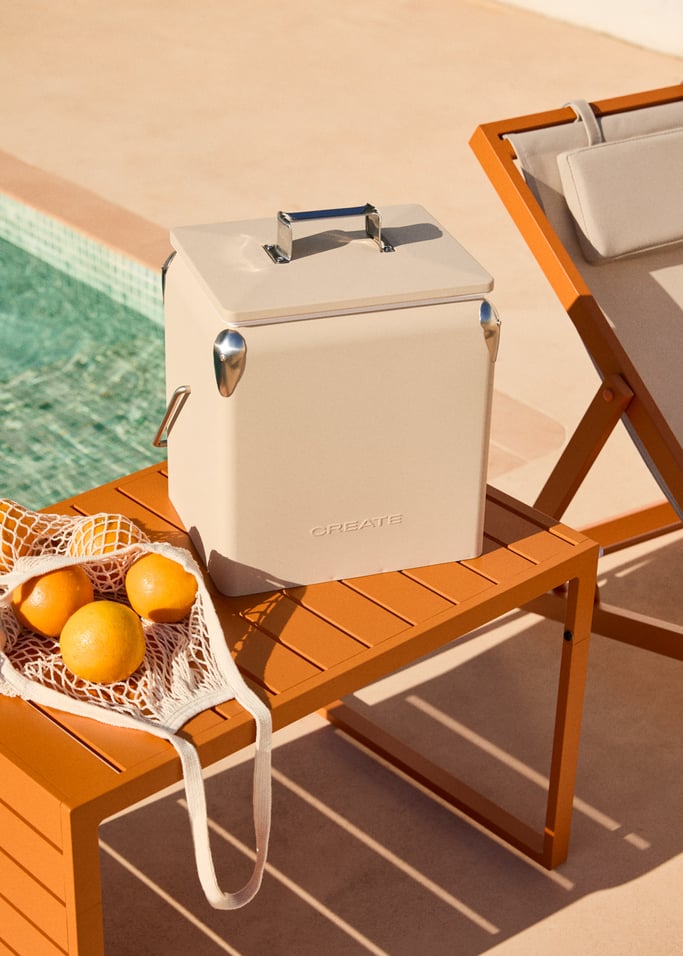 COOLER RETRO - Geleira térmica portátil 13L com abre-garrafas, imagem da galeria 2