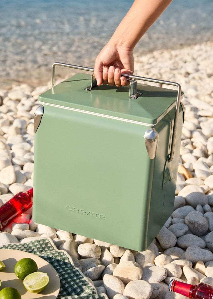 COOLER RETRO - Geleira térmica portátil 13L com abre-garrafas, imagem da galeria 4