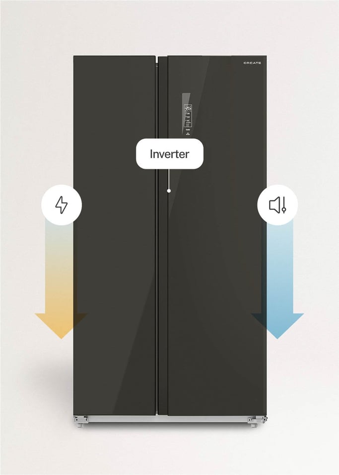 FRIDGE STUDIO SIDE BY SIDE 550 - Frigorífico estilo Side by side 550L No Frost, imagem da galeria 6
