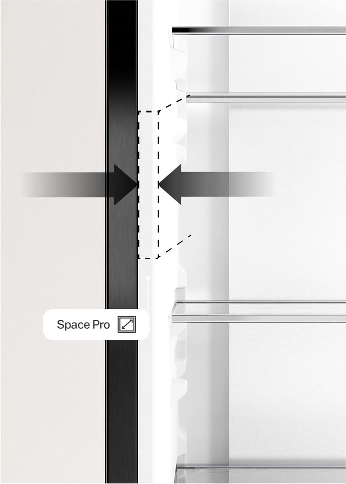 FRIDGE STUDIO FRENCH DOOR PRO 509 - Frigorífico de porta francesa 509L No Frost com Space Pro e Care+, imagem da galeria 9