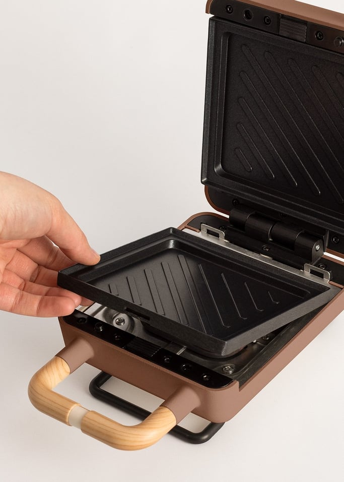 STONE STUDIO - Sanduicheira grill e máquina de waffles com placas intercambiáveis, imagem da galeria 7
