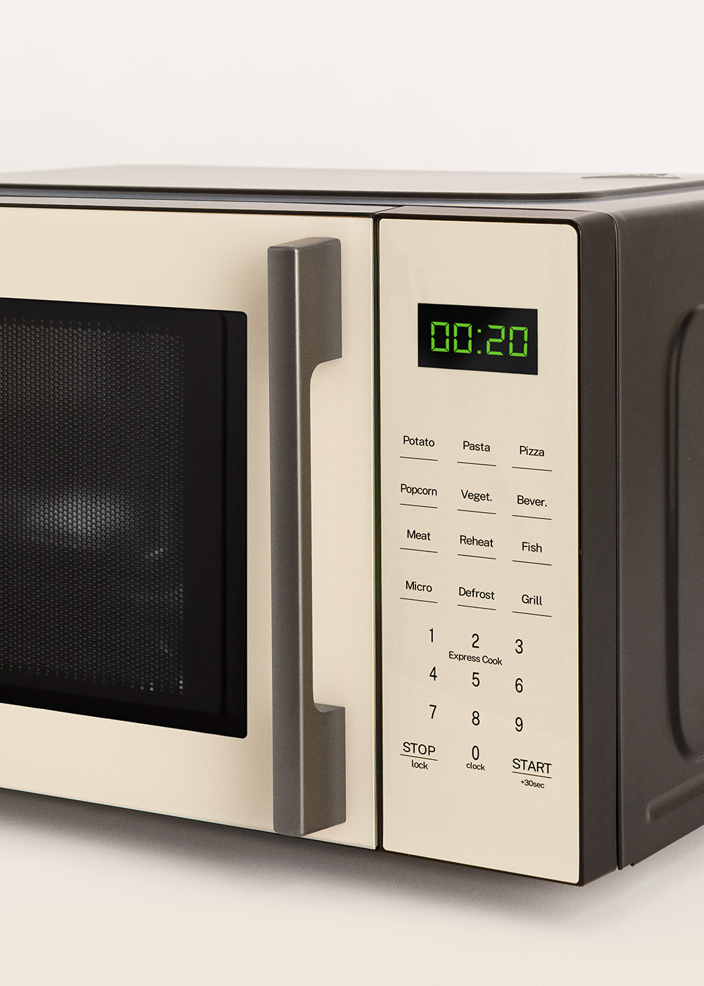 Micro-ondas 23L com função grill e forno 1000W - MICROWAVE STUDIO - Create