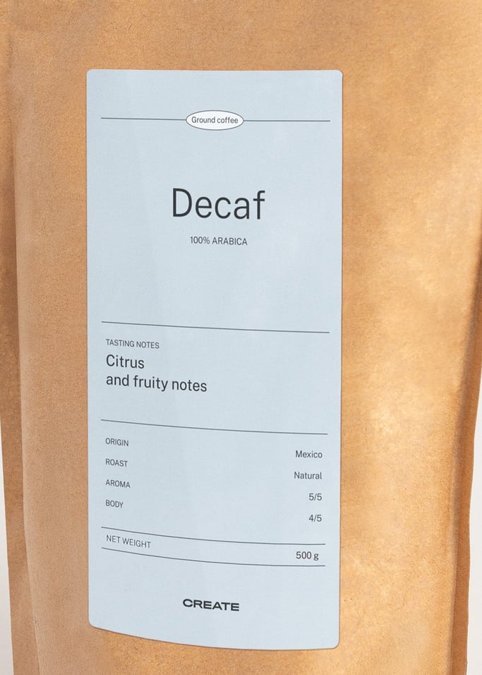 CAFÉ DESCALFEINADO 100% ARÁBICA - Café descafeinado em grão e moído em vários tamanhos, imagem da galeria 2