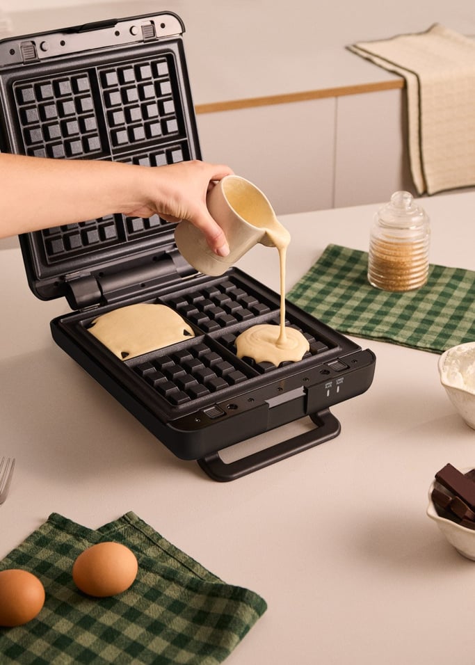 STONE STUDIO - Sanduicheira grill e máquina de waffles com placas intercambiáveis, imagem da galeria 4