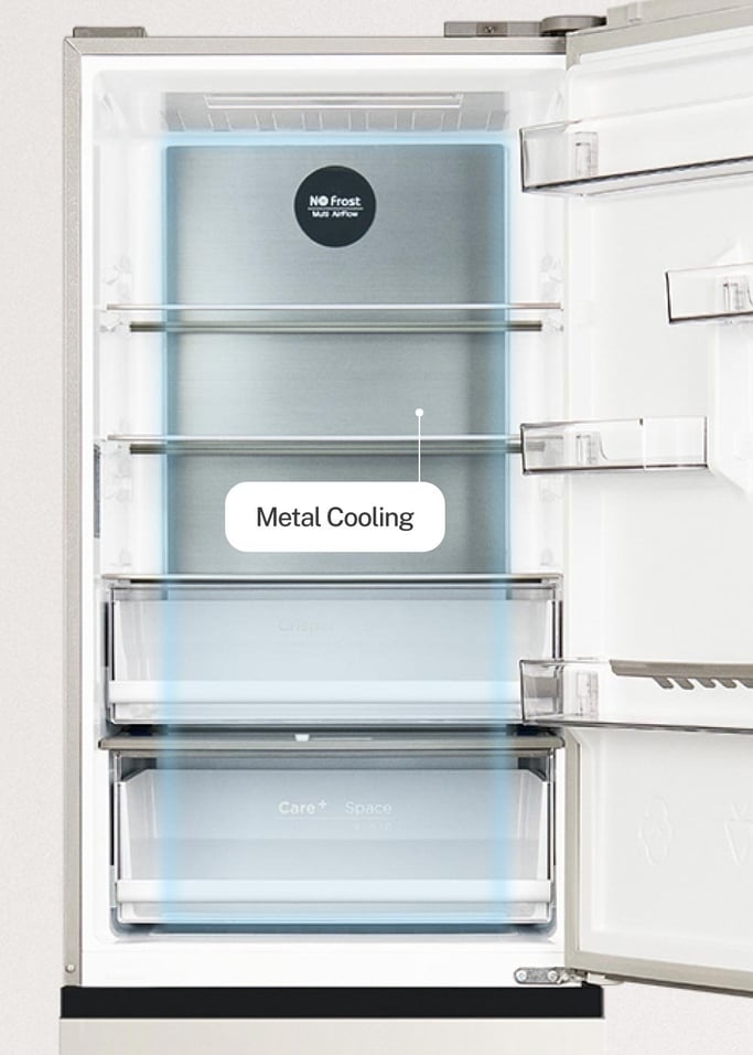 FRIDGE STUDIO COMBI PRO FLEX 401 - Frigorífico de estilo italiano 401L No Frost com Space Pro e Care+, imagem da galeria 9