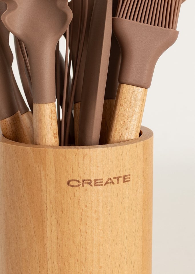 KITCHENWARE STUDIO - Utensílios de cozinha de madeira e silicone, imagem da galeria 9