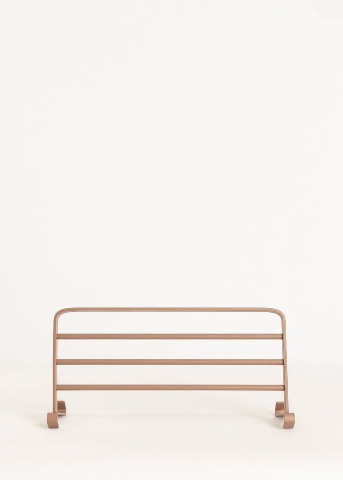 Prateleira com gancho e três barras para toalheiro WARM TOWEL, imagem da galeria 1